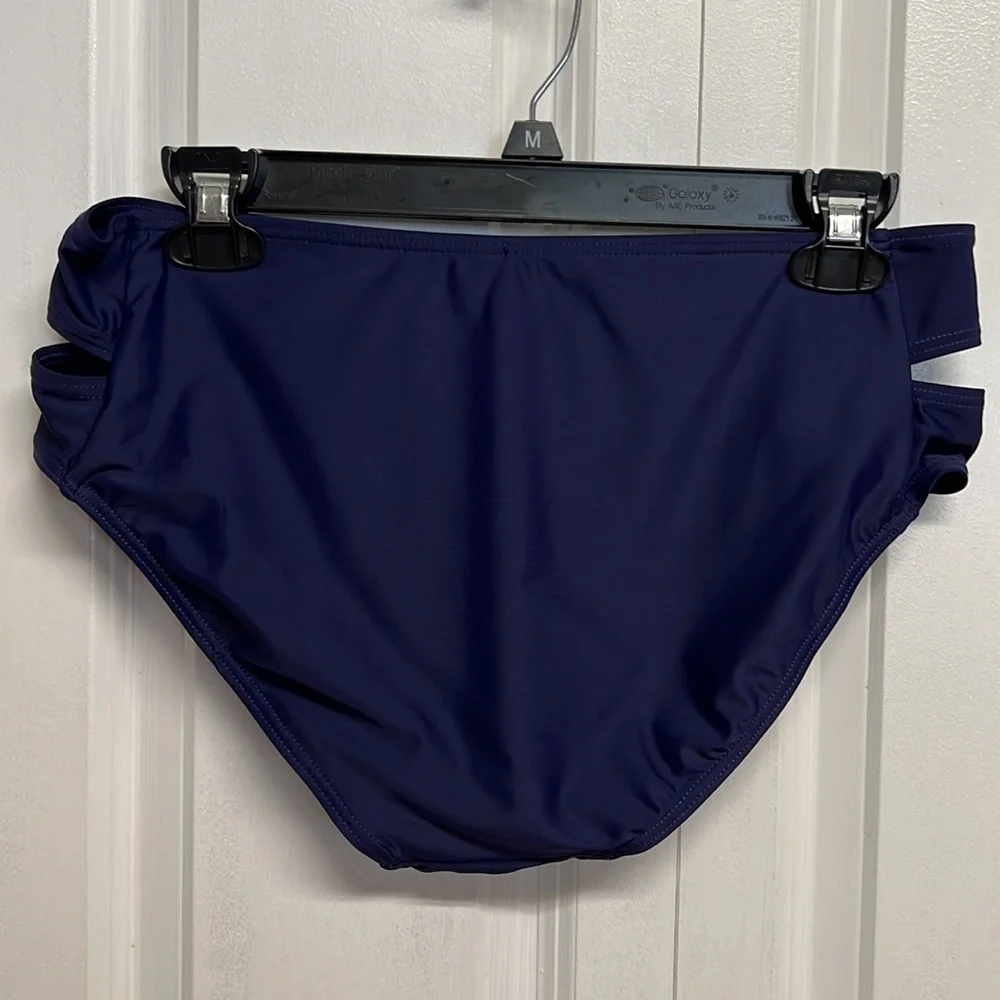 Nightfall Purple Side Strap Bathing Suit Bottom New without Tags